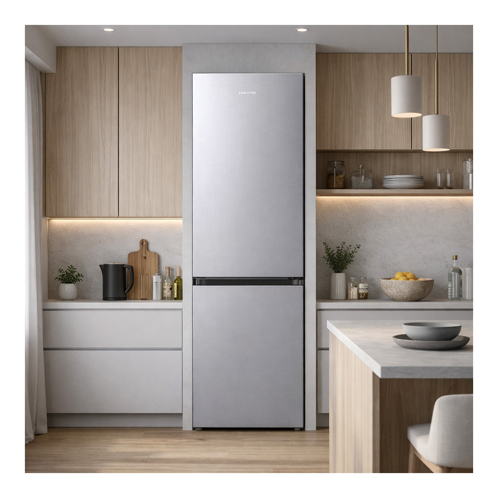 Холодильник двухдверный Samsung RB34C602DSA/EF / 344 л / 185.3 см / D / Нержавеющая сталь photo 7