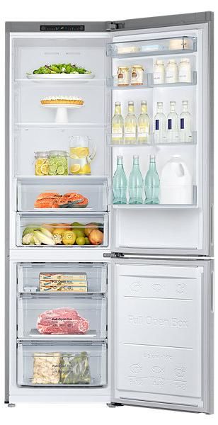 Frigider cu doua usi Samsung RB37J5000SA / 367 l / 200.6 cm / A+ / Gri photo 4