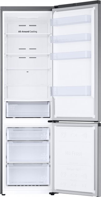 Холодильник двухдверный Samsung RB38T600FSA / 390 л / 203 см / G / Серый photo 3
