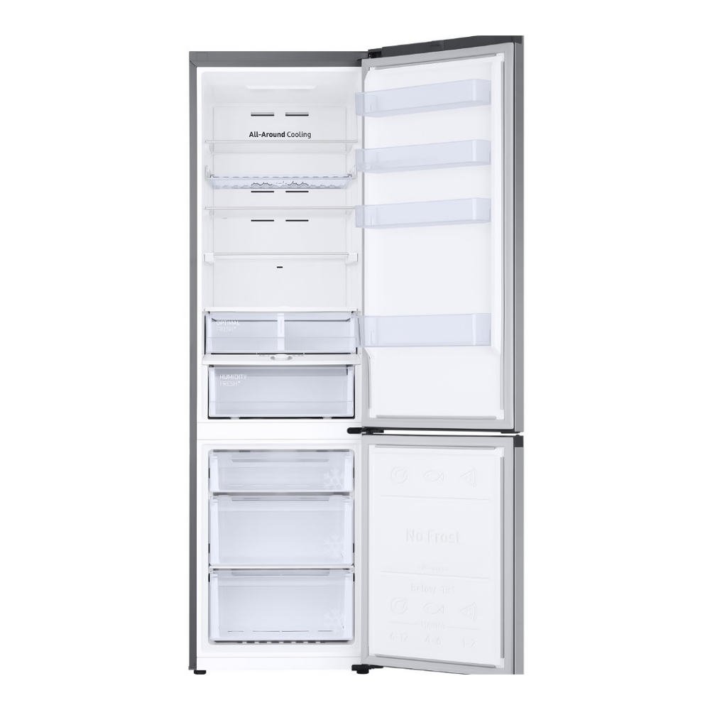 Холодильник двухдверный Samsung RB38T676FSA / 385 л / 203 см / A+ / Серый photo 4