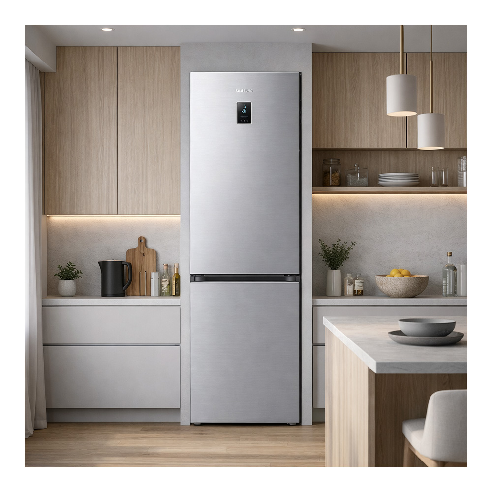 Холодильник двухдверный Samsung RB38T676FSA / 385 л / 203 см / A+ / Серый photo 8