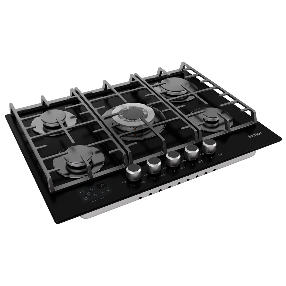 Plita cu gaz incorporabila Haier  HHXG75CWSB photo 4