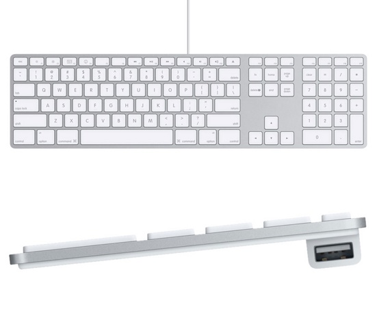 Tastatura fara fir Apple MB110 / Membrana photo 1 Tastatura fara fir Apple MB110 / Membrana photo 1