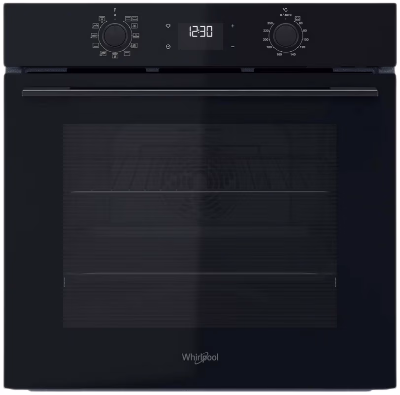 Встраиваемый духовой шкаф Whirlpool OMK58CU1SB, 71 л, A+, Черный 