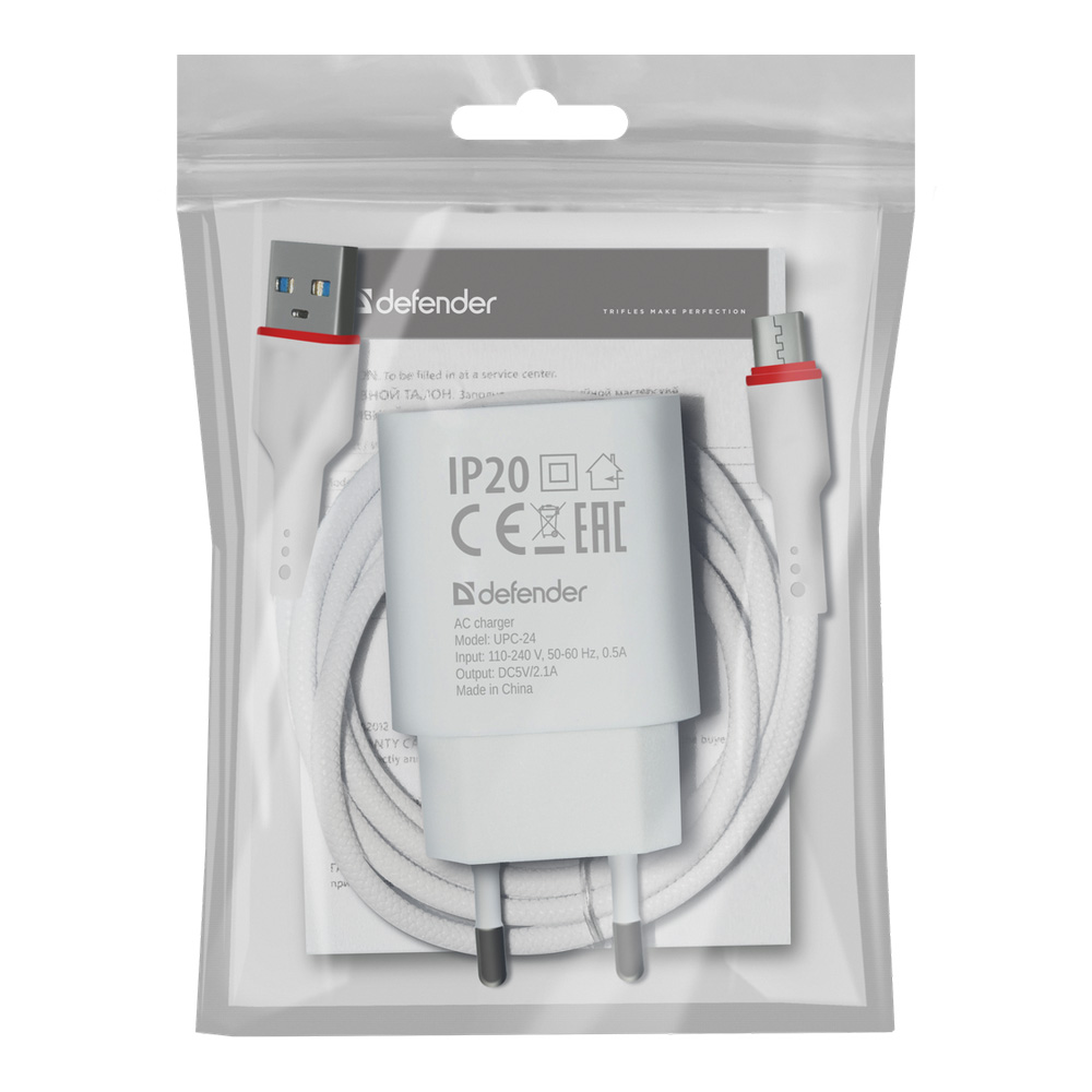 Incarcator pentru telefon mobil Defender UPC242USB photo 7