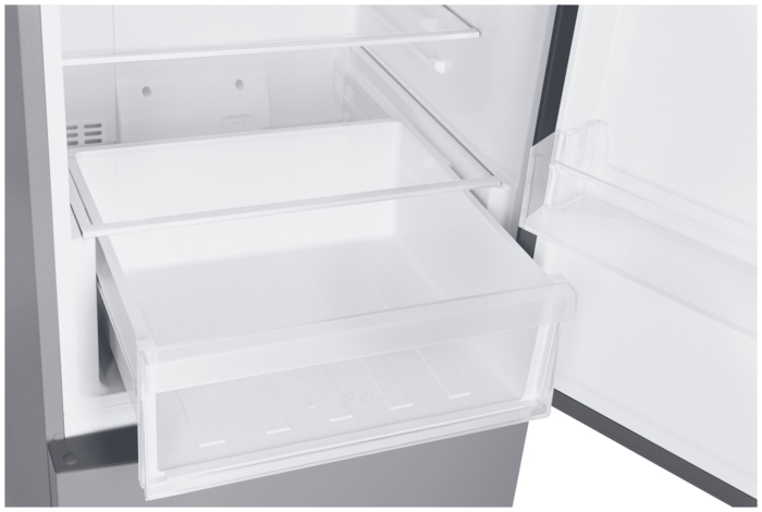Frigider cu doua usi Haier CEF537ASD / 368 l / 200 cm / A / Gri photo 6