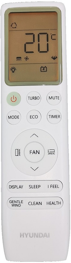 Кондиционер Hyundai HYAC09CHSD 9000 BTU / 25 м2 / Инверторный / Wi-Fi R32 / A++ photo 3