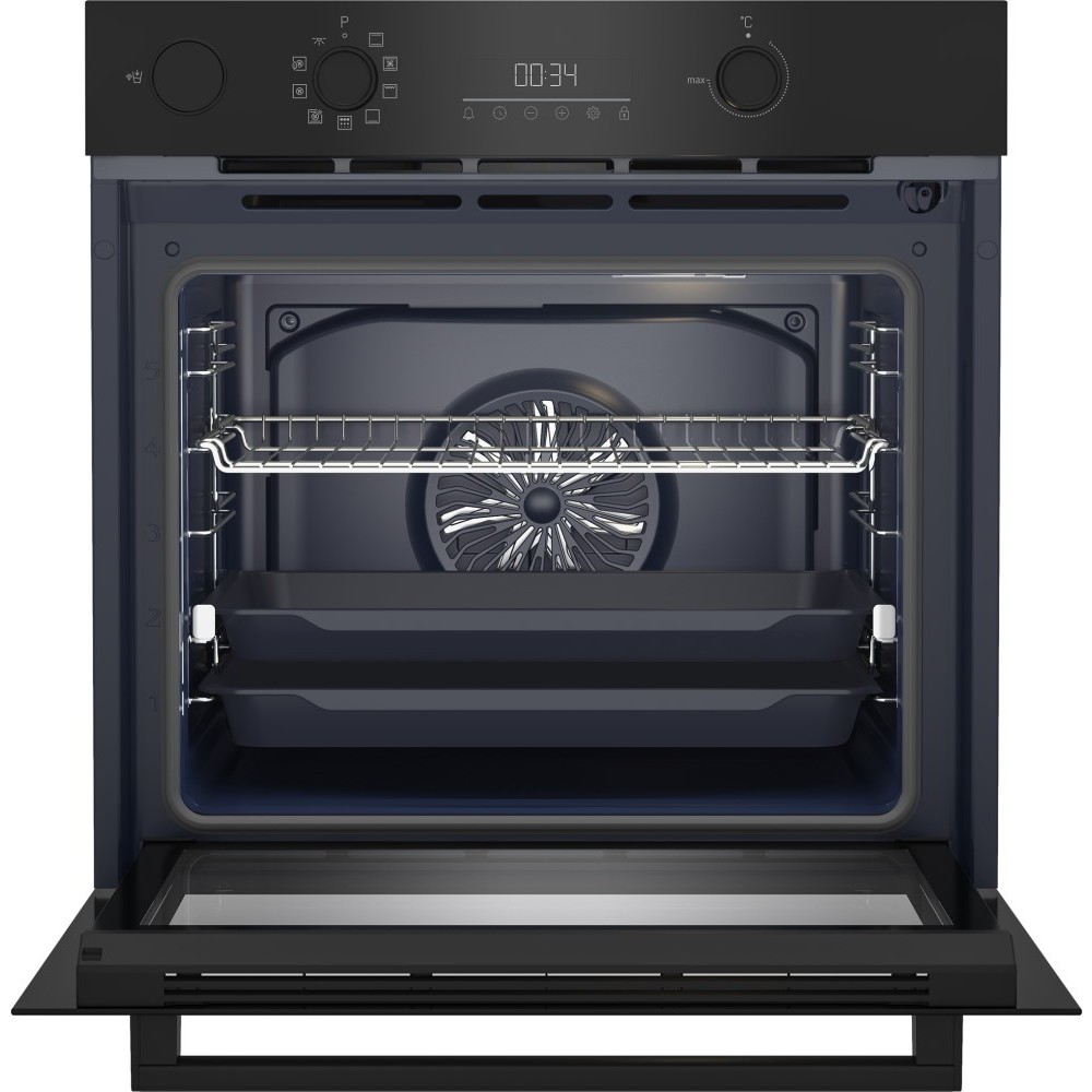 Встраиваемый духовой шкаф Beko BBIS17300BPSE / 72 л. / A+ / Черный photo 4