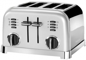 Тостер Cuisinart CPT180SE, 4 тоста, 1800 Вт, Серебристый thumbnav 1