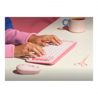 Клавиатура + мышь беспроводная Logitech POP ICON COMBO ROSE (920-013142) thumbnav 6