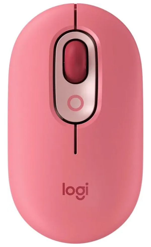 Беспроводная мышь Logitech POP Rose (910-006548) Розовый / Оптическая / Розовый photo 1 Беспроводная мышь Logitech POP Rose (910-006548) Розовый / Оптическая / Розовый photo 1