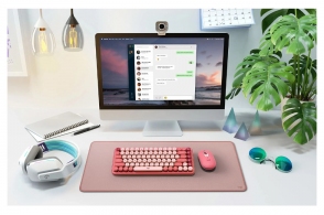 Беспроводная мышь Logitech POP Rose (910-006548) thumbnav 3