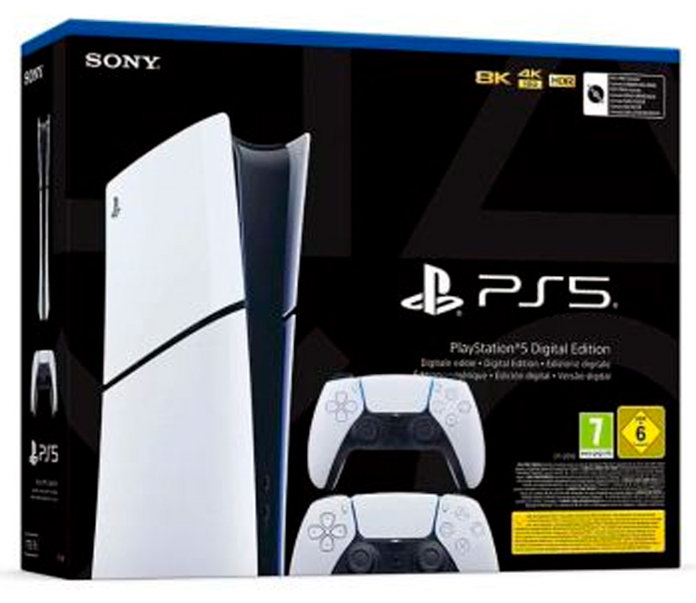 Игровая приставка Sony PlayStation 5 Slim Digital Edition + Controller DualSense photo 1