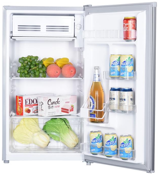Frigider cu o usa Heinner HF-100NHSF+ / 93 l / 85 cm / F / Inox photo 5