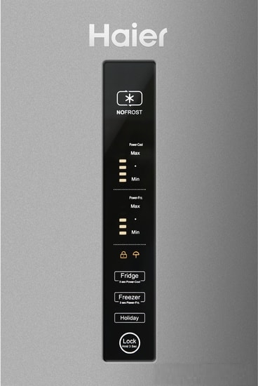 Frigider cu doua usi Haier C2F536CMSG / 364 l / 190.5 cm / A / Gri photo 6
