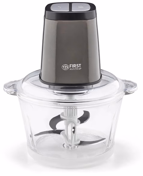Maruntitor First FA51132SI, 1700 ml, 500  W, 2 trepte viteza, Gri 