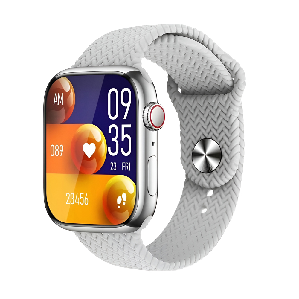 Charome Smart Watch HD Call T9 Amoled, Silver photo 1