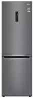 Холодильник с нижней морозильной камерой LG GA-B459MLSL, 341 л, 1.860 см, A+, Серебристый