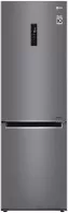 Холодильник с нижней морозильной камерой LG GA-B509MLSL, 384 л, 203 см, A+, Серебристый