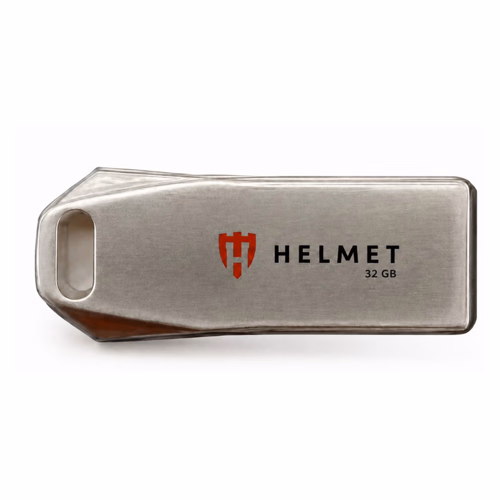 USB Flash Helmet HMTUSB32ML32GBSL