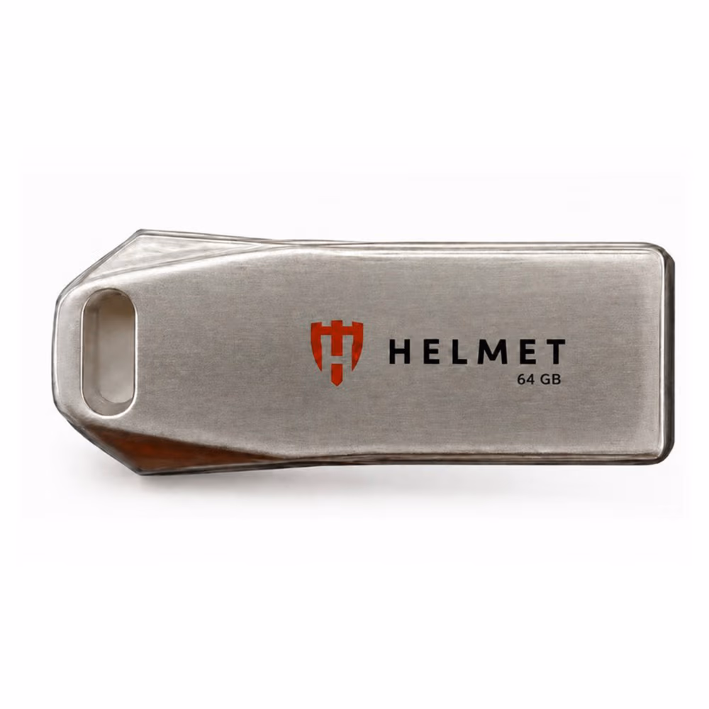 USB Flash Helmet HMTUSB32ML64GBSL