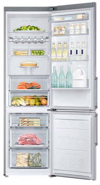 Холодильник двухдверный Samsung RB37J5340SL / 367 л / 200.6 см / A+ / Серый photo 6