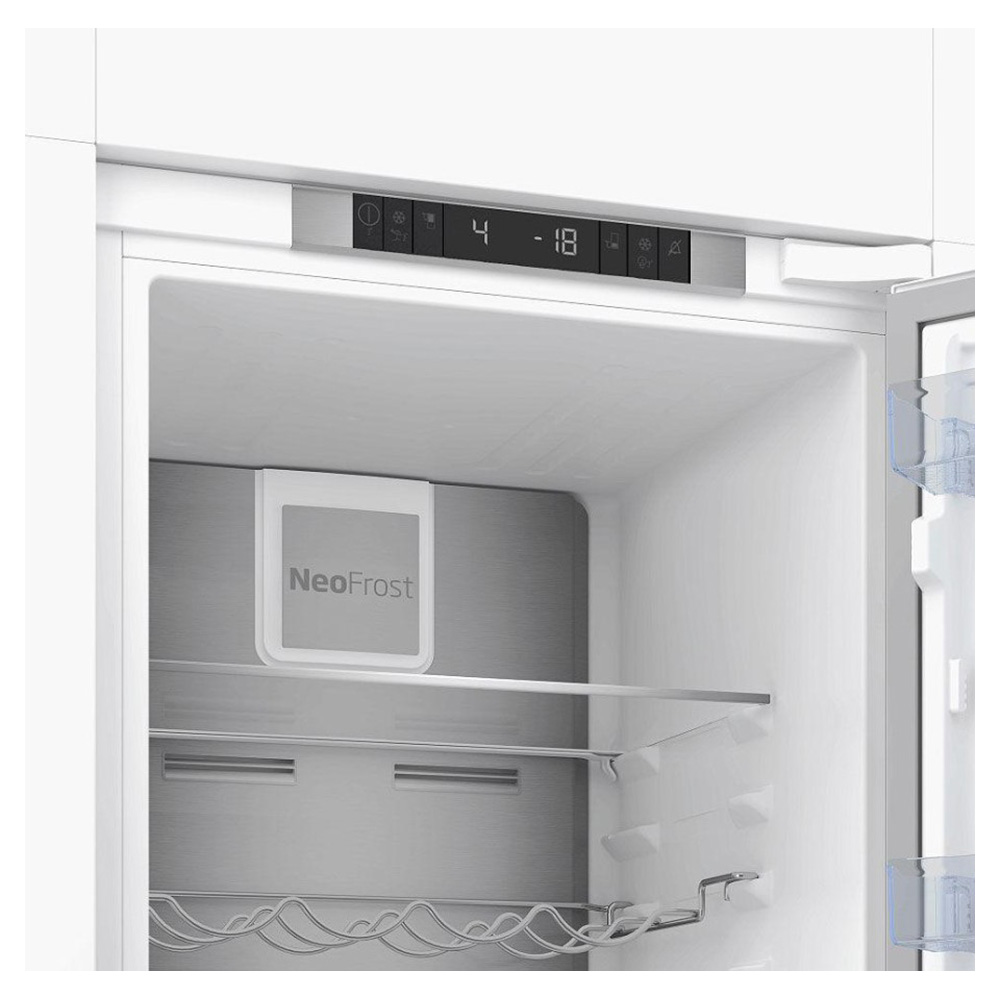 Frigider cu doua usi Beko BCHA306E4SN / 289 l / 193.5 cm / E / Alb photo 8