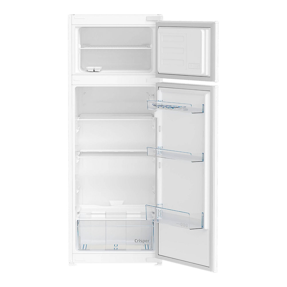 Frigider cu doua usi Beko BDSA250K4SN / 220 l / 144.8 cm / E / Alb photo 5