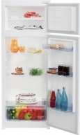 Встраиваемый холодильник Beko BDSA250K4SN, 220 л, 144.8 см, E, Белый