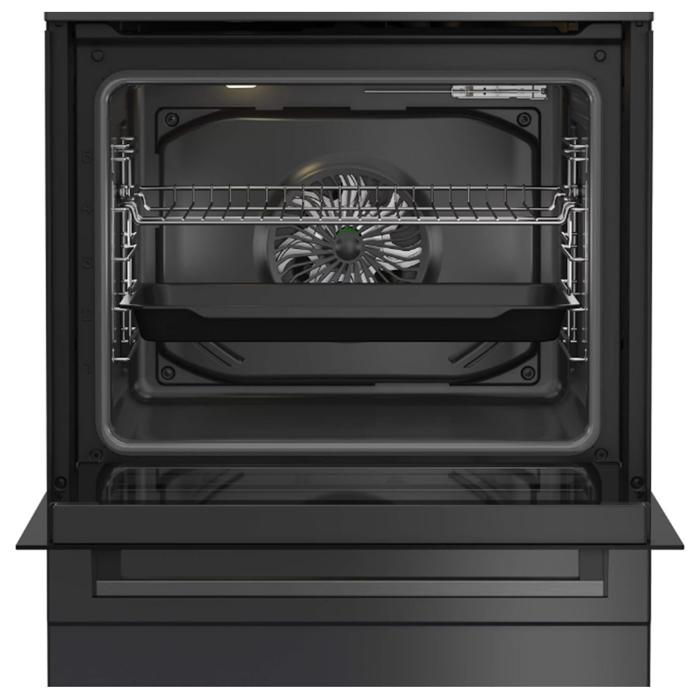 Газовая плита Beko FBM62330GADSN / 4 конфорок / 60 см / Антрацит photo 5