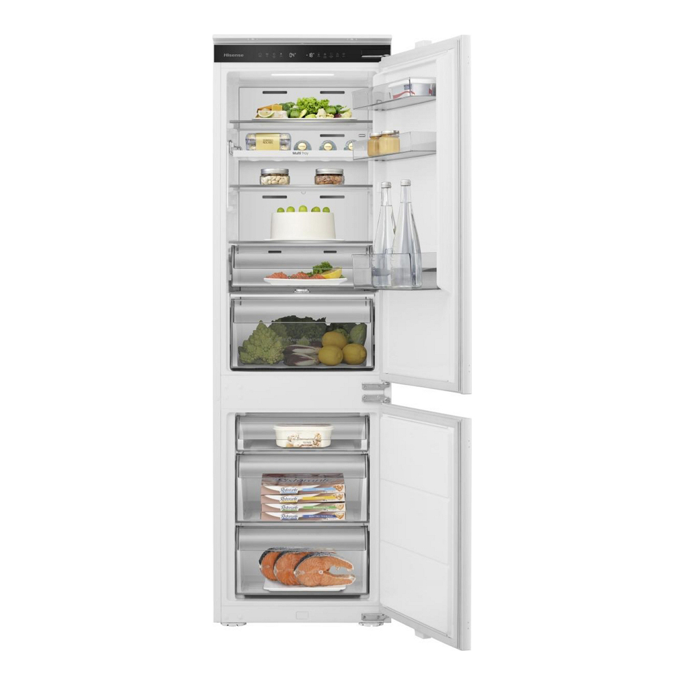 Frigider cu doua usi Hisense RB3B250NEWE1HSN / 252 l / 177.2 cm / E / Alb photo 2