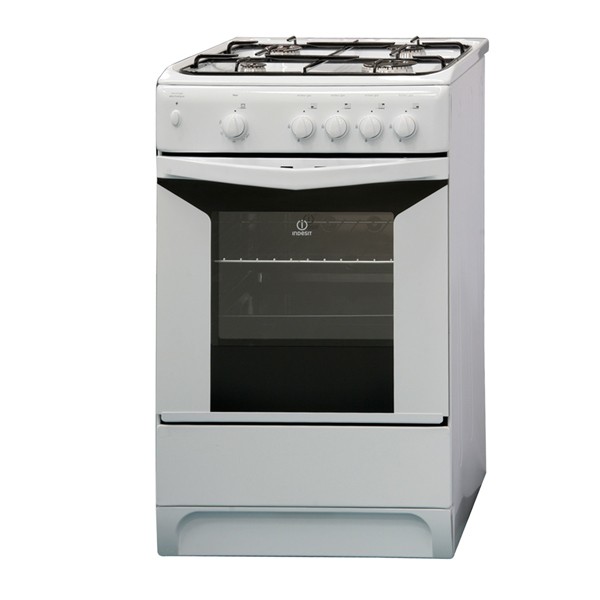 Газовая плита Indesit K3G2Wsp / 4 конфорок / 50 см / Белый photo 1