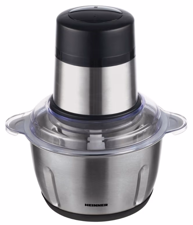 Maruntitor Heinner HMCD300SS, 2000 ml, 300 W, 2 trepte viteza, Argintiu 