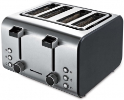 Prajitor de paine Heinner HTP1400BKSS, 4, 1600 W thumbnav 1