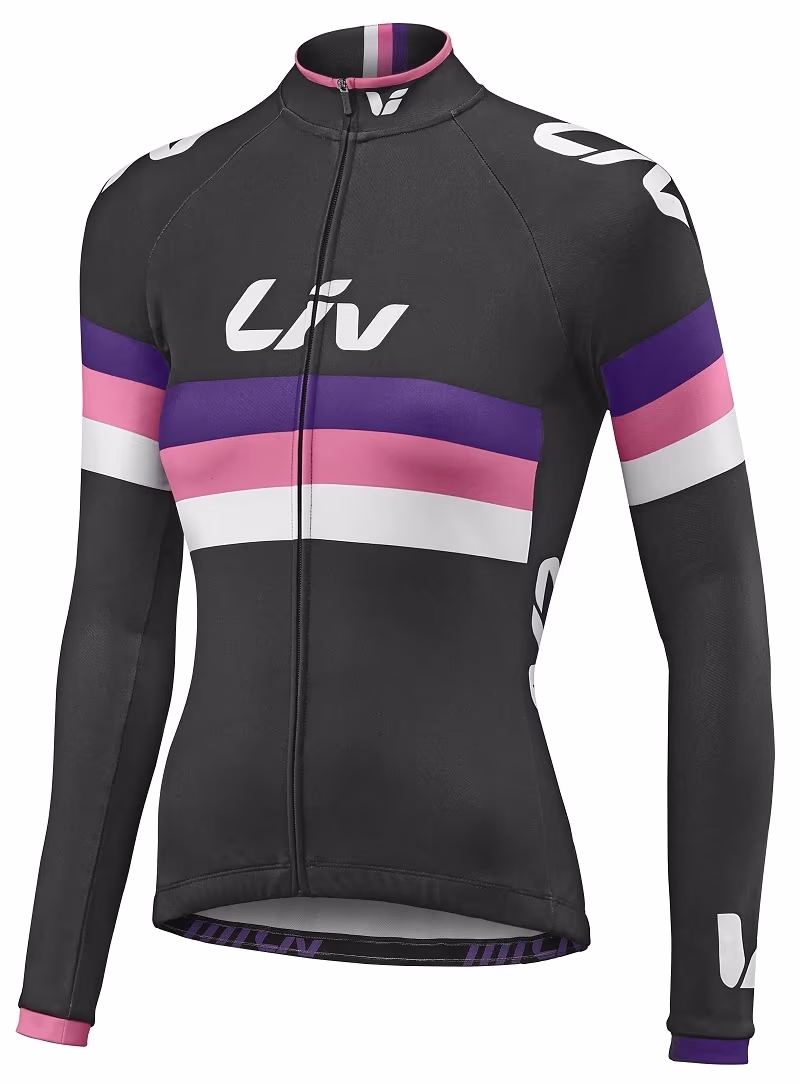Джерси Giant SS BLACK/PURPLE/HOT PINK MD 