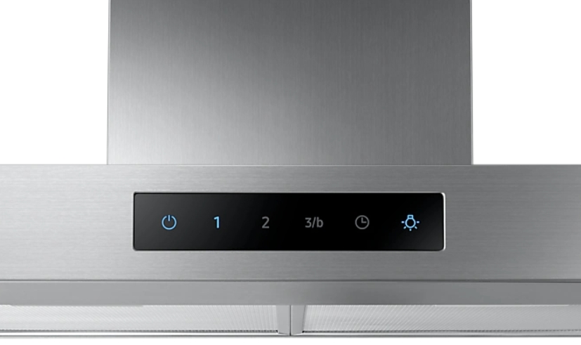 Вытяжка Samsung NK24M5060SS UR / Т-образная / До 18 кв.м / Нержавеющая сталь photo 2