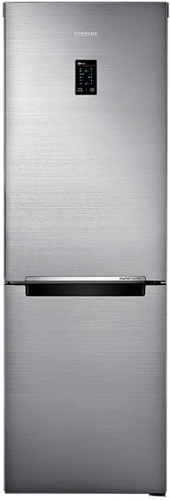 Холодильник с нижней морозильной камерой Samsung RB30J3200SS, 311 л, 178 см, A+, Серебристый