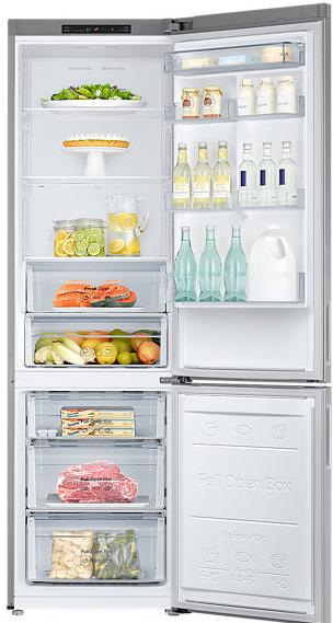 Frigider cu doua usi Samsung RB37J5005SS / 367 l / 201 cm / A++ / Gri photo 4