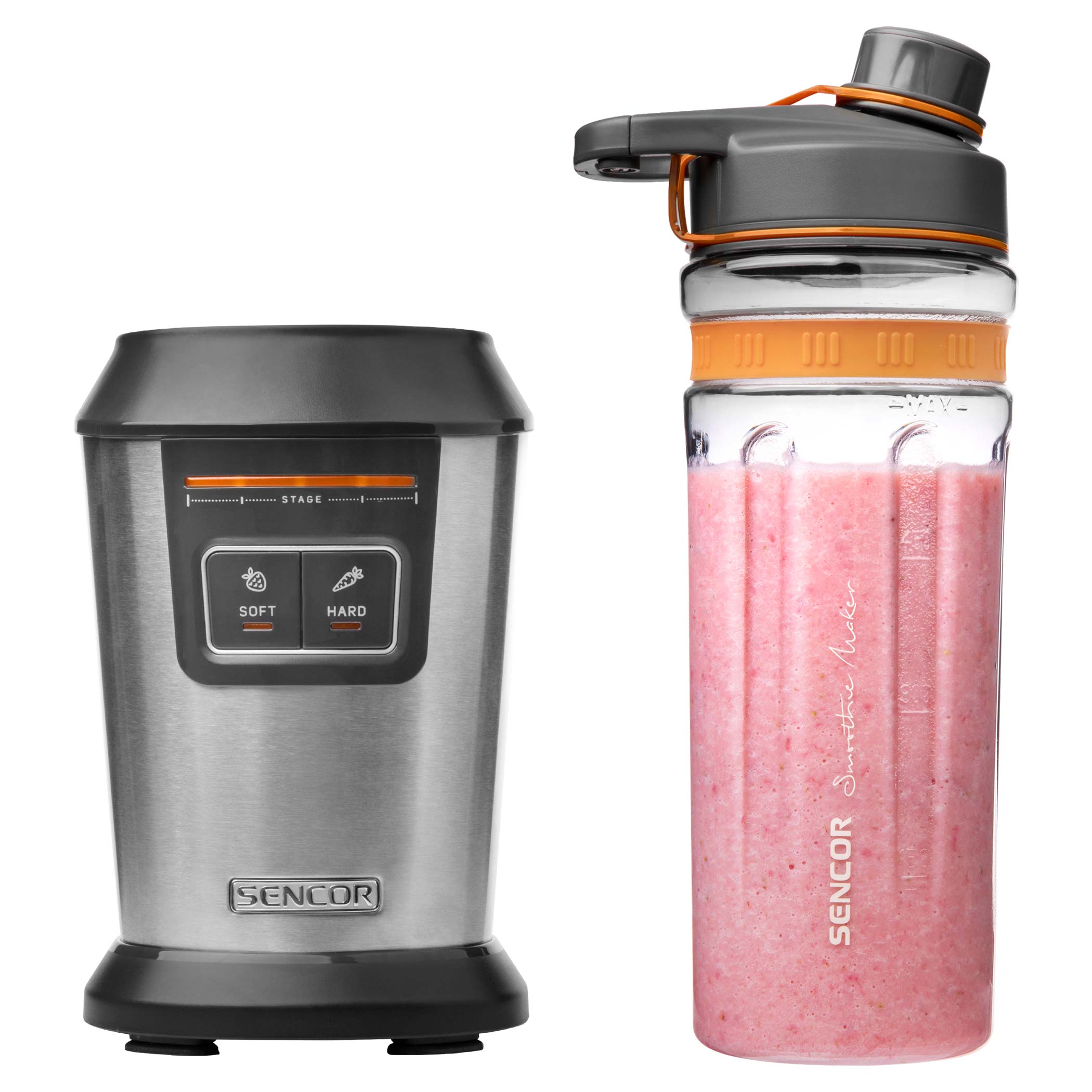 Blender pentru smoothie Smoothie Sencor SBL 7500SS Inox / viteze / ml photo 2