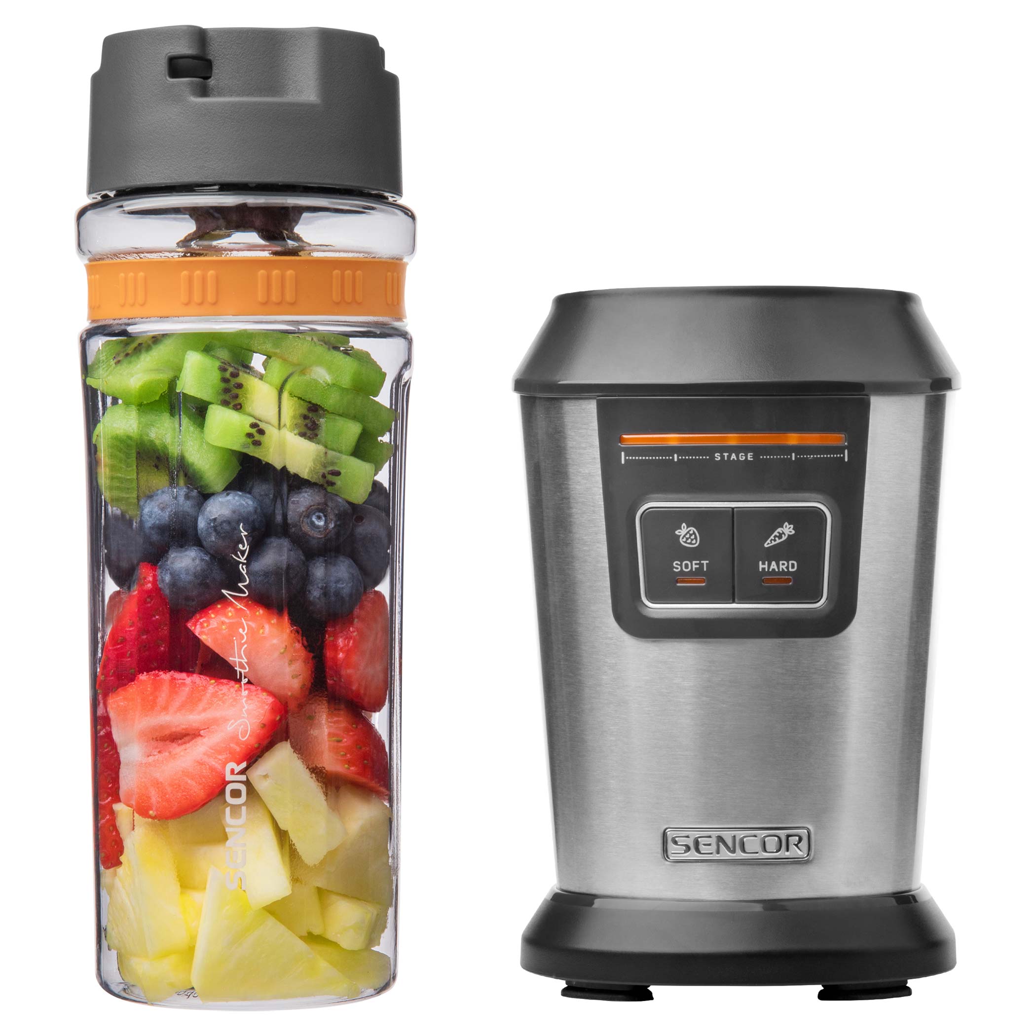 Blender pentru smoothie Smoothie Sencor SBL 7500SS Inox / viteze / ml photo 4