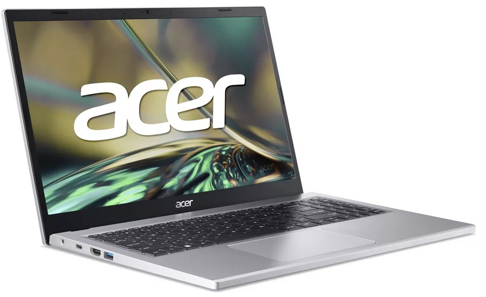 Laptop Acer Personal Aspire 3 A3155951ST 15.6” / 16 GB / 512 GB / Core i5 / Iris Xe Graphics / Argintiu photo 6