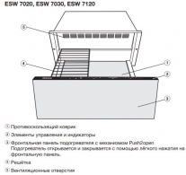 Подогреватель посуды и пищи Miele ESW 7020 Stainless Steel thumbnav 3