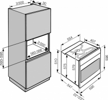 Cuptor electric incorporabil Miele H2265-1B CLST, 76 l, A+, Inox thumbnav 4