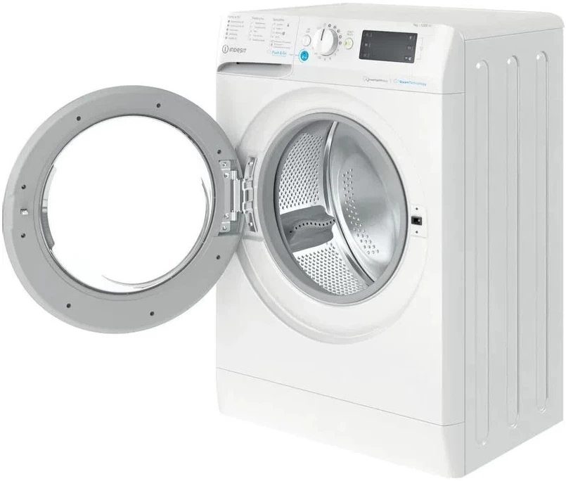 Стиральная машина узкая Indesit BWSE71295XWSV, 7 кг, 1200 об/мин, B, Белый