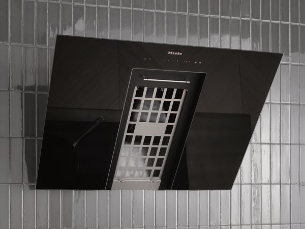 Hota Miele DA6498WOBSW / Pe perete / Pina la 18 m.p / Negru photo 2