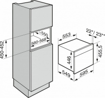 Паровой шкаф встраиваемый Miele DG2840OBSW,  thumbnav 2