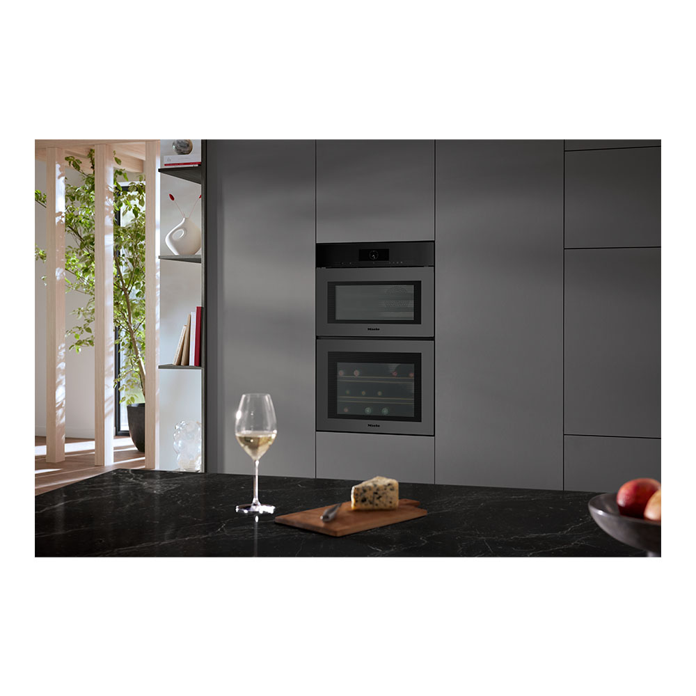 Cuptor cu aburi incorporabil Miele GC7840HCX Obsidian black, 12100640 photo 3