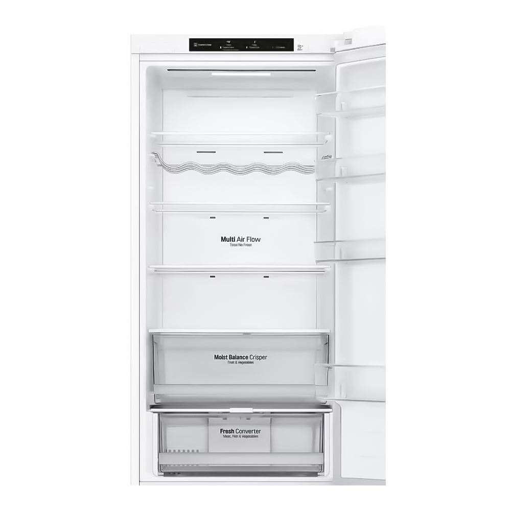 Frigider cu doua usi LG GBV3200DSW / 387 l / 203 cm / D / Alb photo 5