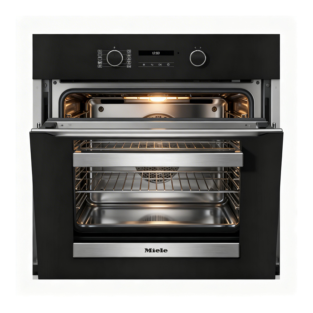 Встраиваемый духовой шкаф Miele H2465BOBSW / 71 л. / A+ / Черный photo 4