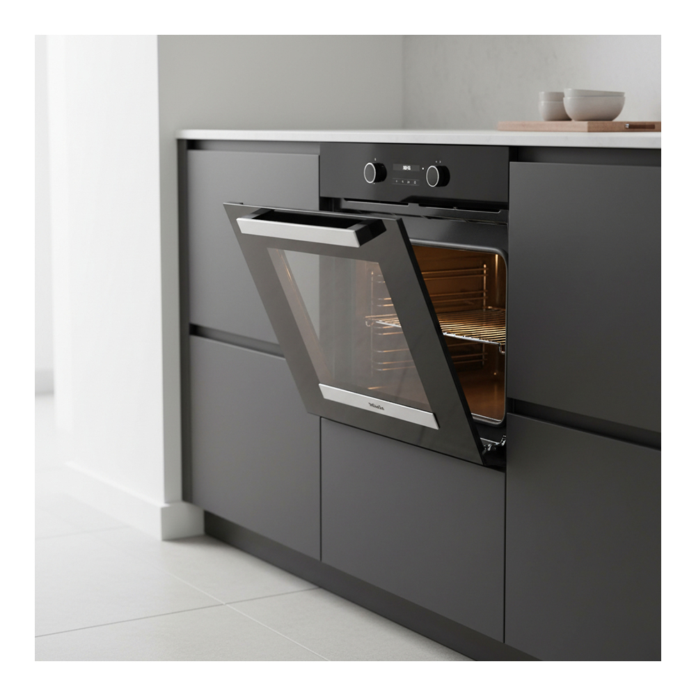 Встраиваемый духовой шкаф Miele H2465BOBSW / 71 л. / A+ / Черный photo 6